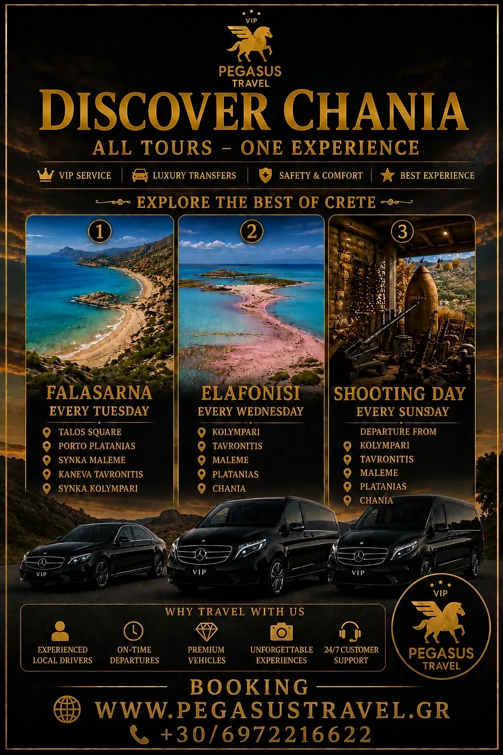 Weekly Excursions Pegasus Travel