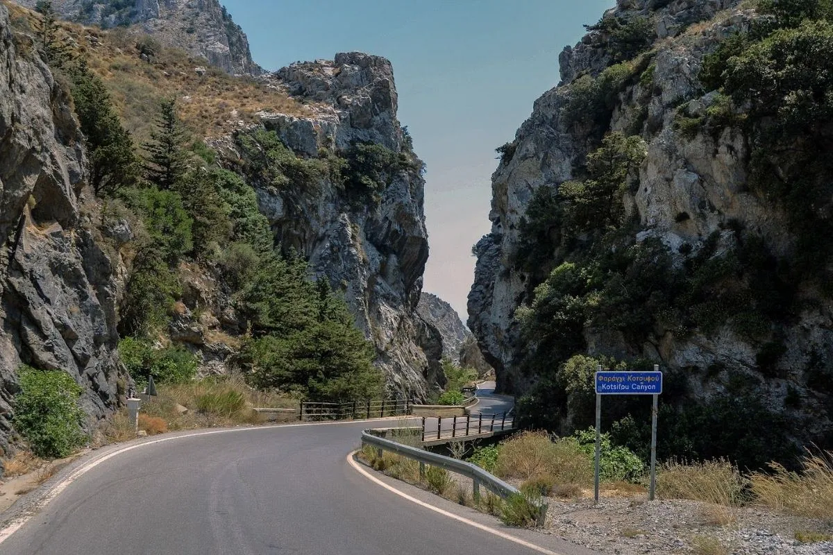 Kotsifou Gorge Pegasus Travel Chania VIP Transfers and Tours
